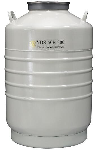 成都金鳳運輸型液氮生物容器YDS-50B-200(不含提筒)